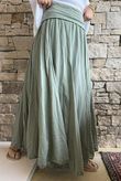 Songbird Bandeau Skirt Dress Khaki - /20=
